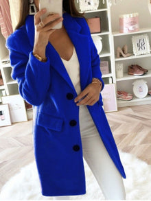 Blazer Feminino Alongado Premium com Botões | Bella Stilo