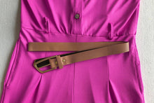 Macacão Feminino Pantalona Cintura Alta com Amarração | Bella Stilo
