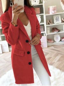 Blazer Feminino Alongado Premium com Botões | Bella Stilo
