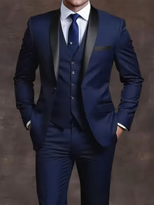 Terno Masculino Premium em Poliéster e Viscose | Bella Stilo