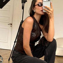 Blusa Feminina Assimétrica Premium Sem Mangas | Bella Stilo