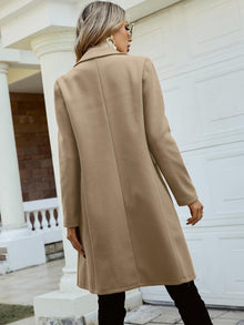 Trench Coat Feminino Extra Longo Premium com Botões | Bella Stilo